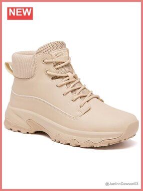 SHULOOK Non Slip Work Boots for Women Waterproof Food Service Ankle Boot